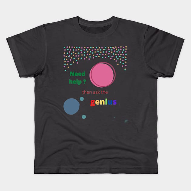 genius Kids T-Shirt by super store